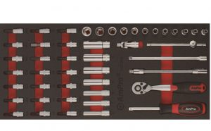 TS55065 46 piece 1/4" Drive Socket Set