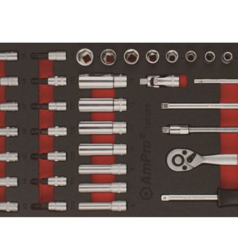 TS55065 46 piece 1/4" Drive Socket Set