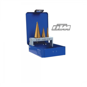 D601 Step Drill Set 3 piece