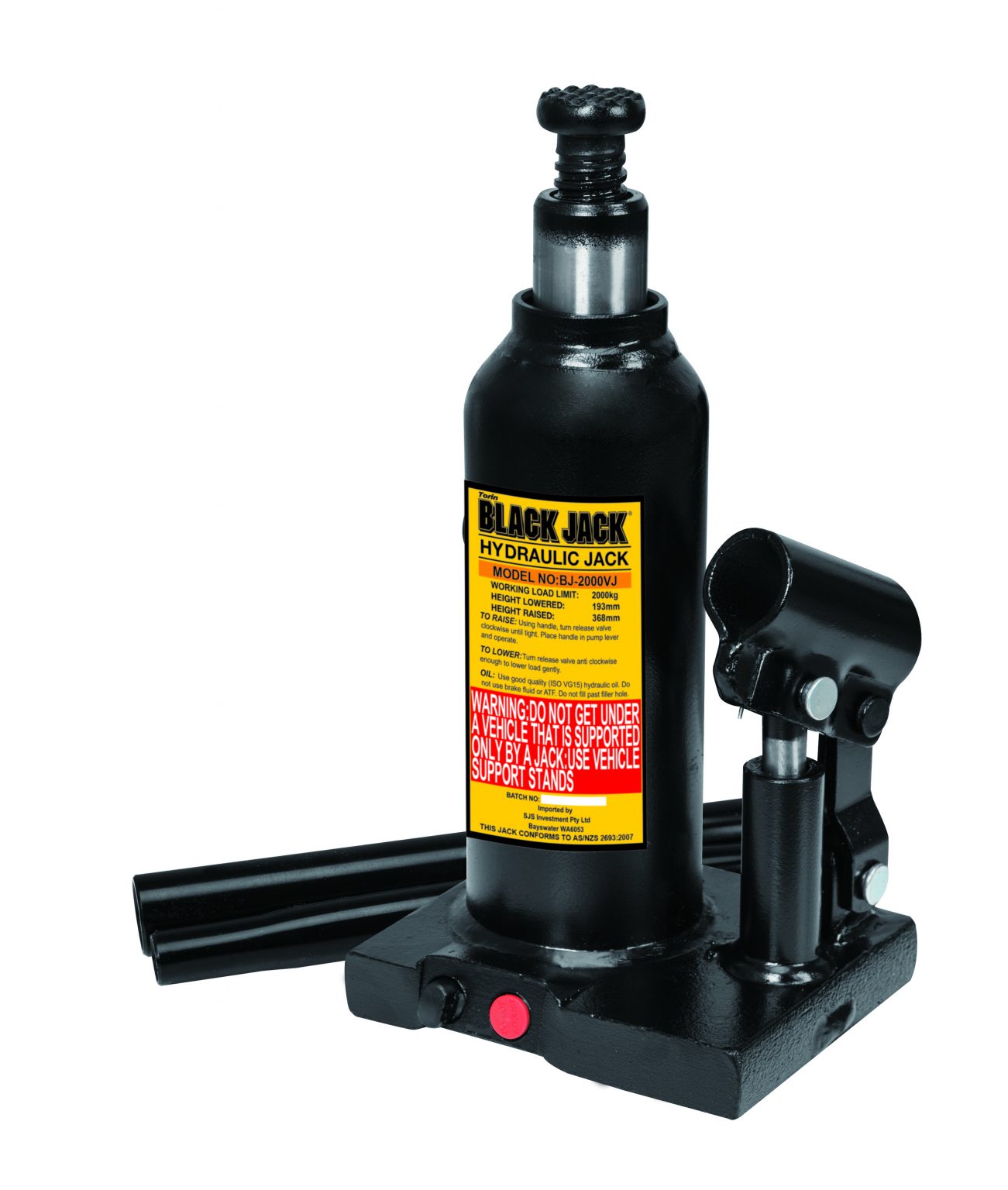 Hydraulic Bottle Jack 2000kg DTM Trading