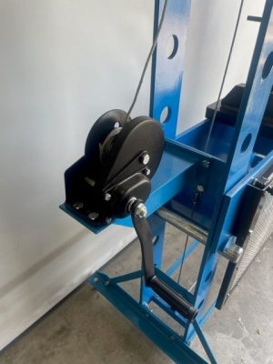 75 Ton Shop Press Air/Hydraulic Sliding Head