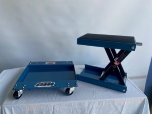 Motorcycle Scissor Stand and Dolly 500kg ( Blue )