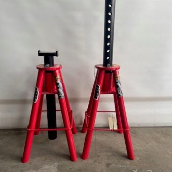 10000KG Pin Loaded Jack Stands ( Pair )