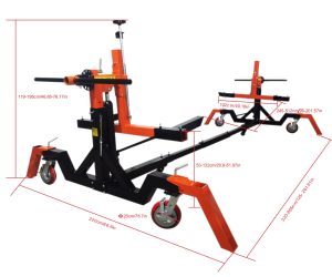Car Rotisserie 2000kg/4500lbs Gearbox Rotation