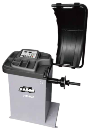 DTM-B02 Self-Calibrating Computer Wheel Balancer