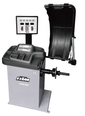 DTM-B03 Self-Calibrating Computer Wheel Balancer